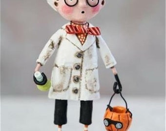 Lori Mitchell MAD SCIENCE Collectible HALLOWEEN Figurine New 13318
