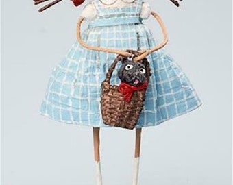 Lori Mitchell WIZARAD OF OZ Dorothy Off To See The Wizard Storybook Figurine 94055