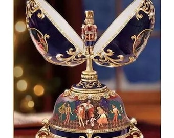 The Russian Nutcracker Musical Egg New