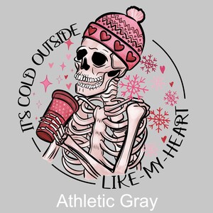 T-Shirt-Valentine's Skeleton Shirt-Gothic Couple Love Shirt-Funny Day Top Tee Women Fashion-Romantic Skeleton Tee-Sweatshirt For Mom Gift image 8