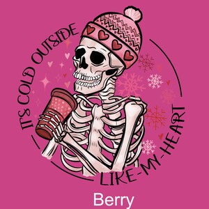 T-Shirt-Valentine's Skeleton Shirt-Gothic Couple Love Shirt-Funny Day Top Tee Women Fashion-Romantic Skeleton Tee-Sweatshirt For Mom Gift image 5