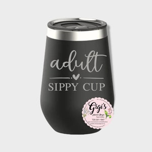 Vaso de vino con boquilla para adultos, vaso de acero inoxidable, regalo para despedida de soltera, copa de vino para exteriores, vaso de vino reutilizable, regalo para amantes del vino