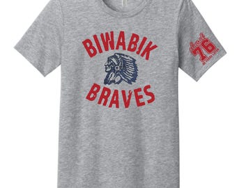 Biwabik Braves Class of 1976 Reunion T Shirt