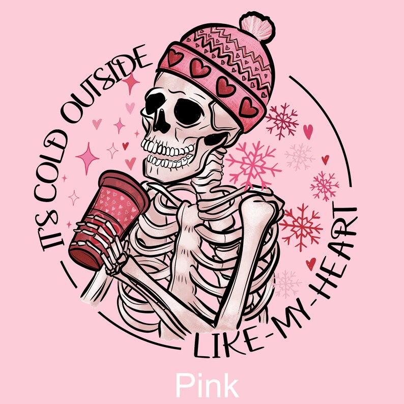 T-Shirt-Valentine's Skeleton Shirt-Gothic Couple Love Shirt-Funny Day Top Tee Women Fashion-Romantic Skeleton Tee-Sweatshirt For Mom Gift image 7