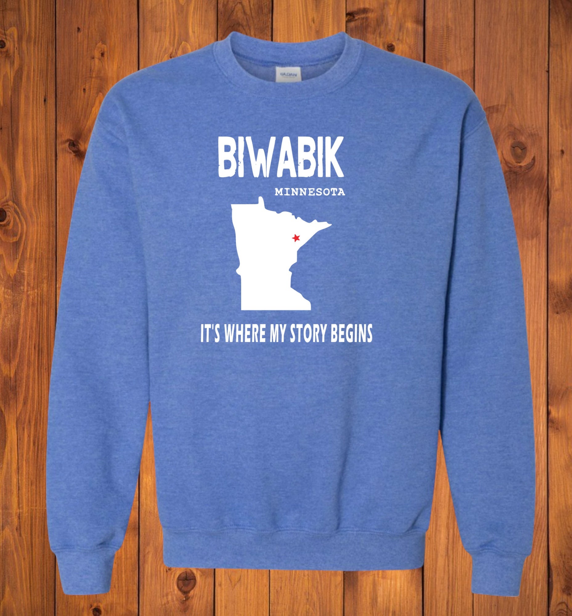 BIWABIK, MINNESOTA or Other Hometown, It's Where My Story Begins T