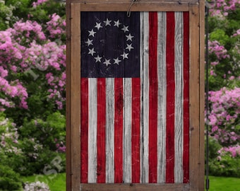 Betsy Ross US Flag Patriotic Garden Flag, Welcome Betsy Ross Flag, Welcome Patriotic Garden Flag