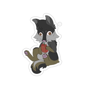 Dumb Furry Juice Die-Cut Sticker