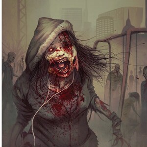 DEAD WORLD - 2021 - EXECUTION Series - Signed A3 Print