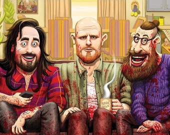 AUNTY DONNA - 2022 - Pop Horror Fan Art Series - Signed A3 Print by The Art of Austen Mengler