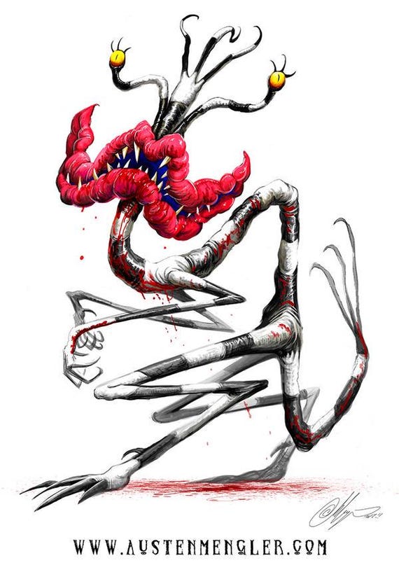 Set of 3 X Aaahh!!! Real Monsters - ICKIS, OBLINA & KRUMM - Signed A3 Art  Prints - Pop Horror Series - the Art of Austen Mengler - Etsy