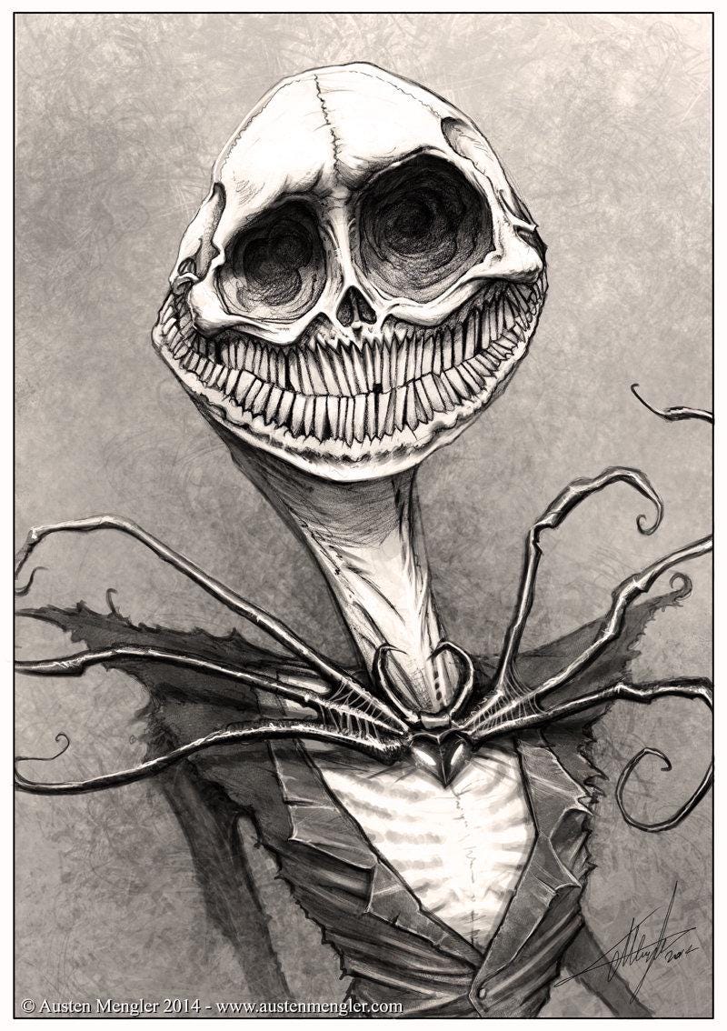 JACK SKELLINGTON (2014) Signed A3, Limited Edition A2 Print or
