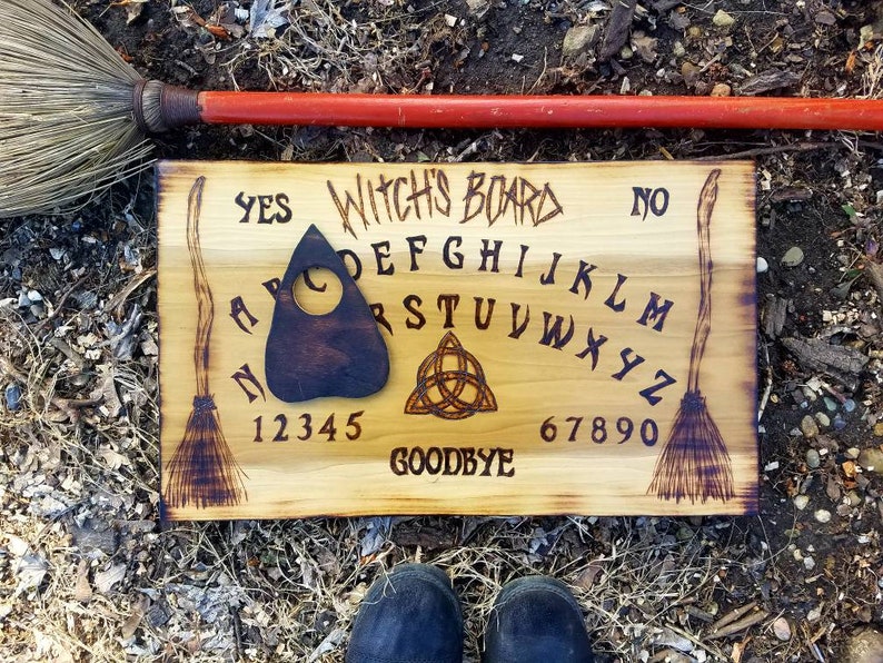 Broomstick Ouija Board Etsy