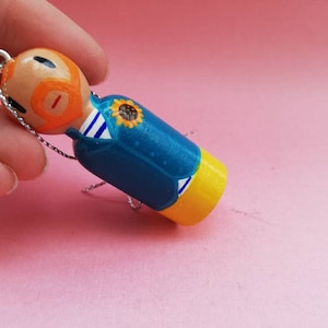 Vincent van Gogh handpainted Christmas Bauble