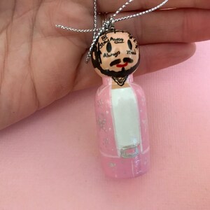 Post Malone handpainted Christmas bauble