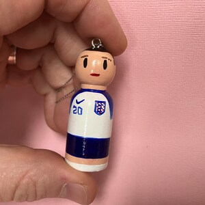 Phil Foden World Cup 2022 boule de Noël peinte à la main