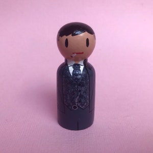 Thomas Shelby handpainted wooden doll