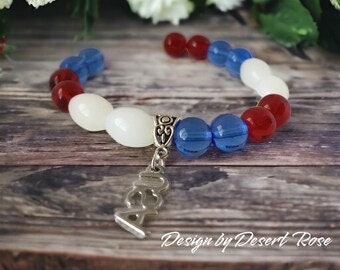 Patriotic Stretchy Bracelet