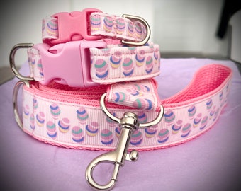 Pastel Easter Eggs leash and collar set