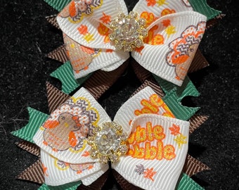 Thanksgiving tiny bows