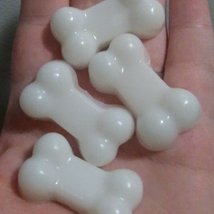 Tiny dog bones goat milk novelty soap