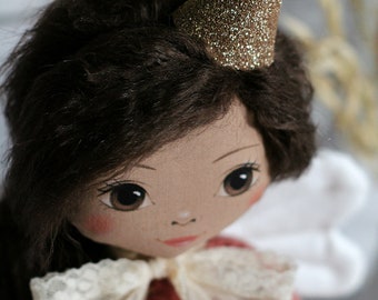 Doll 'Rio' - little romia doll, cloth doll, rag doll, fairy doll, fabric doll, doll, handmade