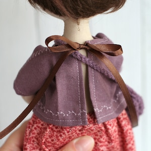 Doll 'Iris' little romia doll, cloth doll, fairy, rag doll, fairy doll image 8