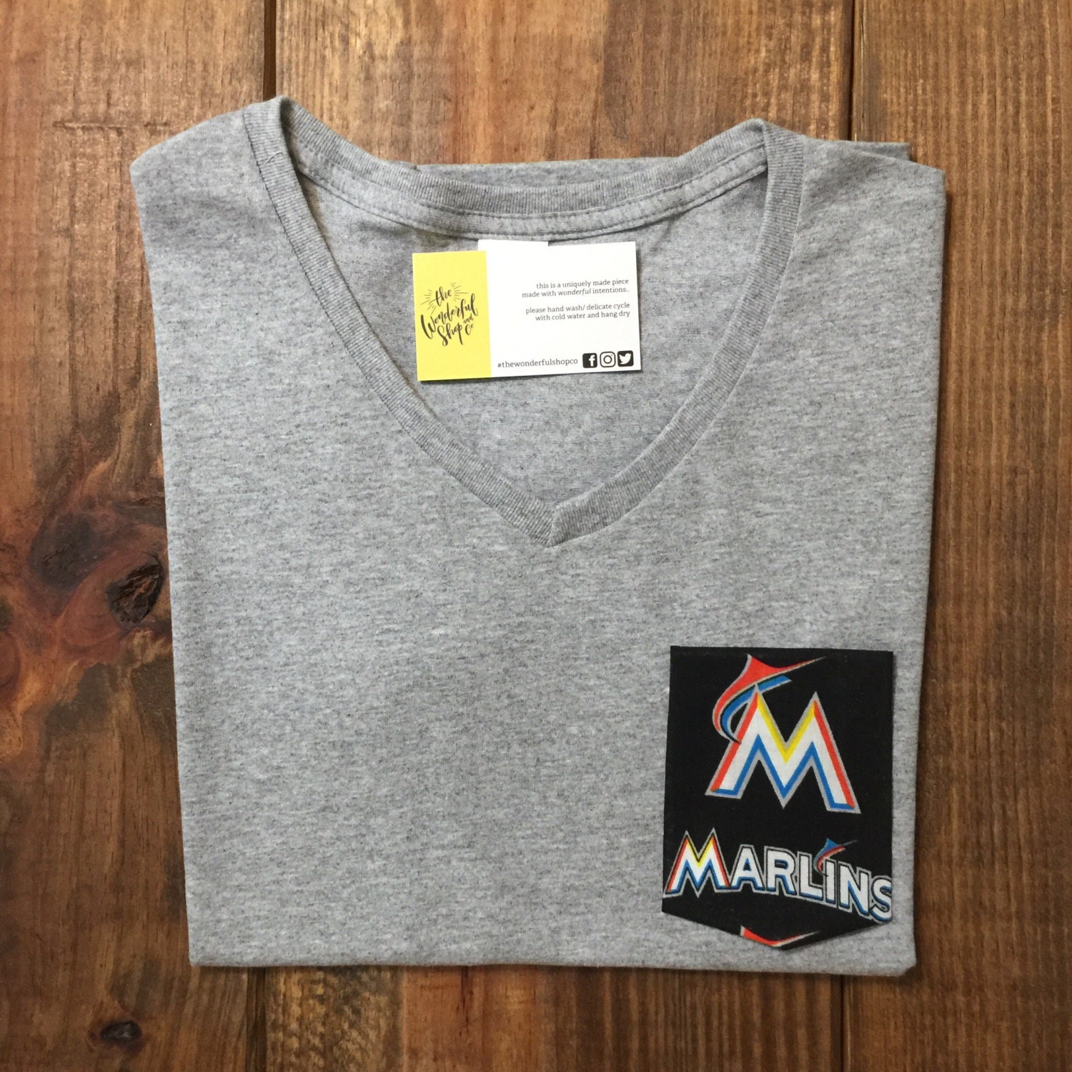 custom marlins shirts