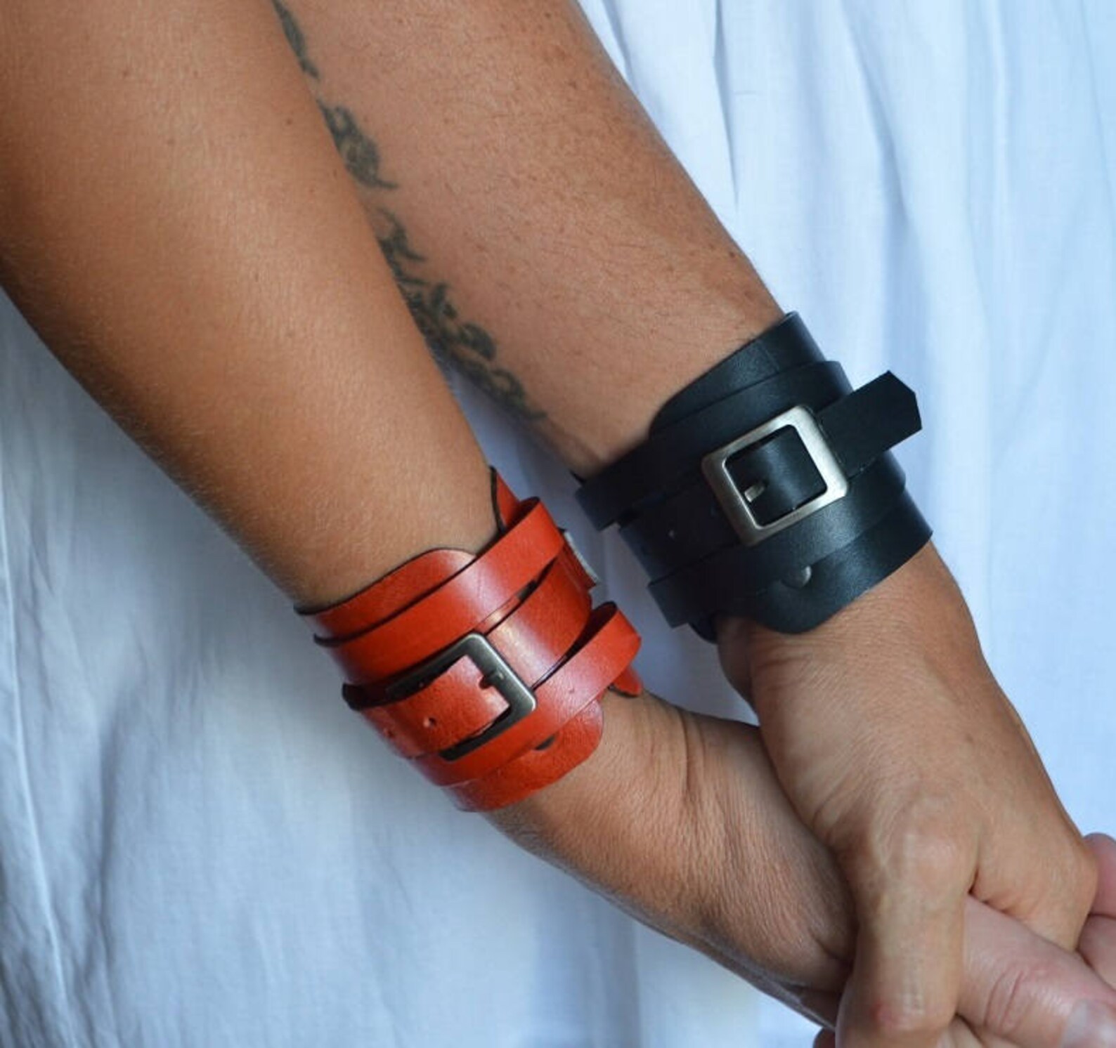 Leather bracelet for boyfriend Clearance