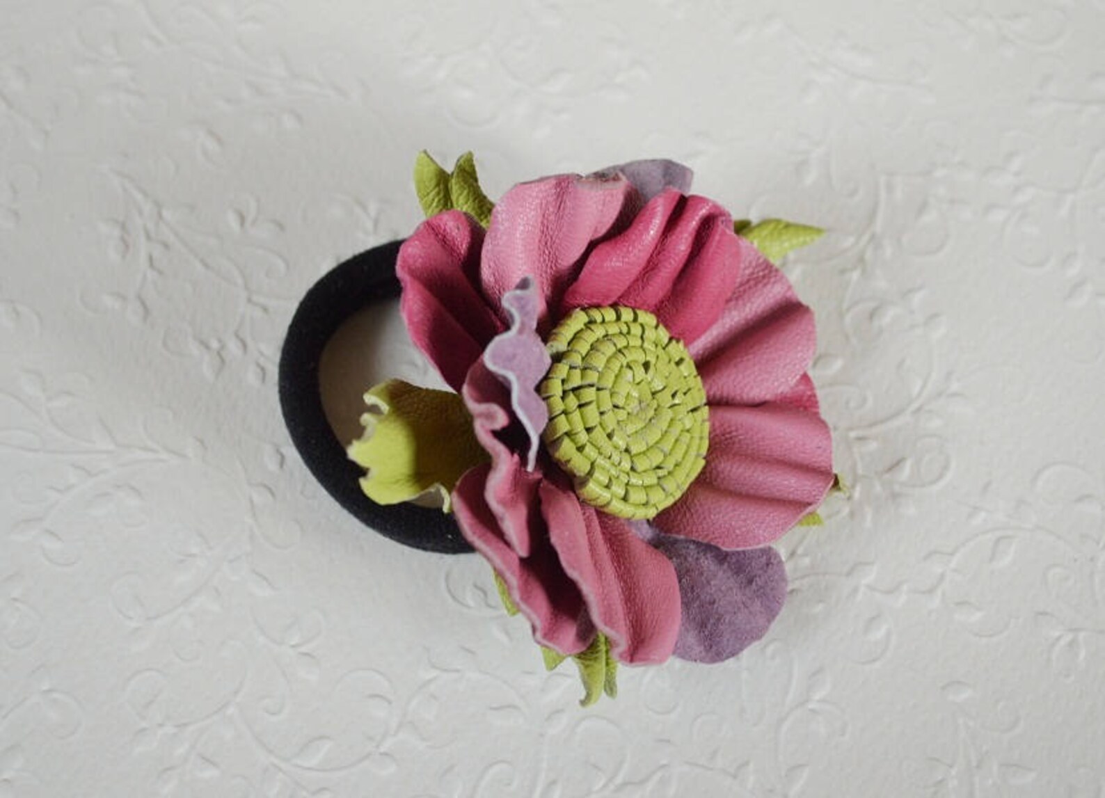 Lilac Flower Unique Jewelry Handmade Flower Pink Jewelry Purple Flower