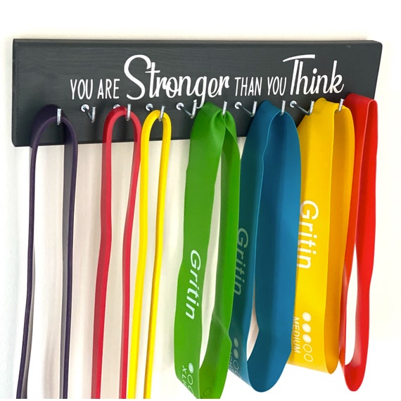 thumbnail image 2 of Fitness Equipment Storage Rack - Resistance Bands & Yoga Mat Organizer 2 of 10