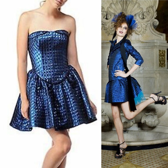 princess polly baby blue dress Royal Blue