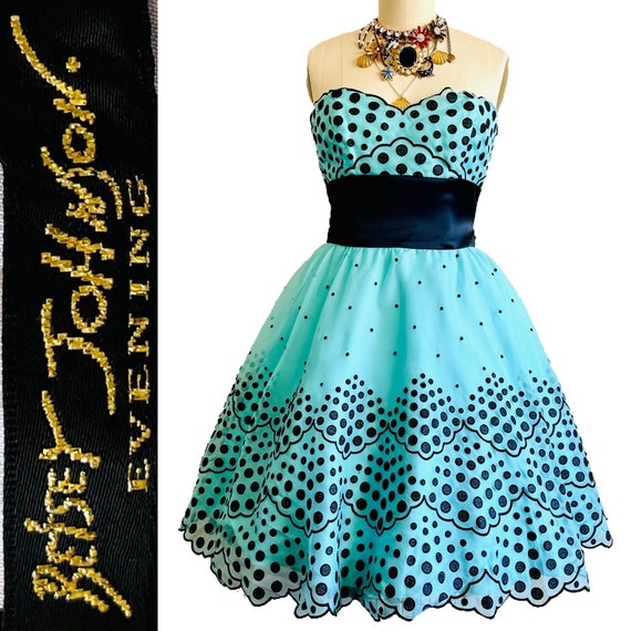 Buy NWT Betsey Johnson Blue Polka Dot Evening Dress Size 8 Online in India - Etsy Buy NWT Betsey Johnson Blue Polka Dot Evening Dress Size 8 Online in India - Etsy