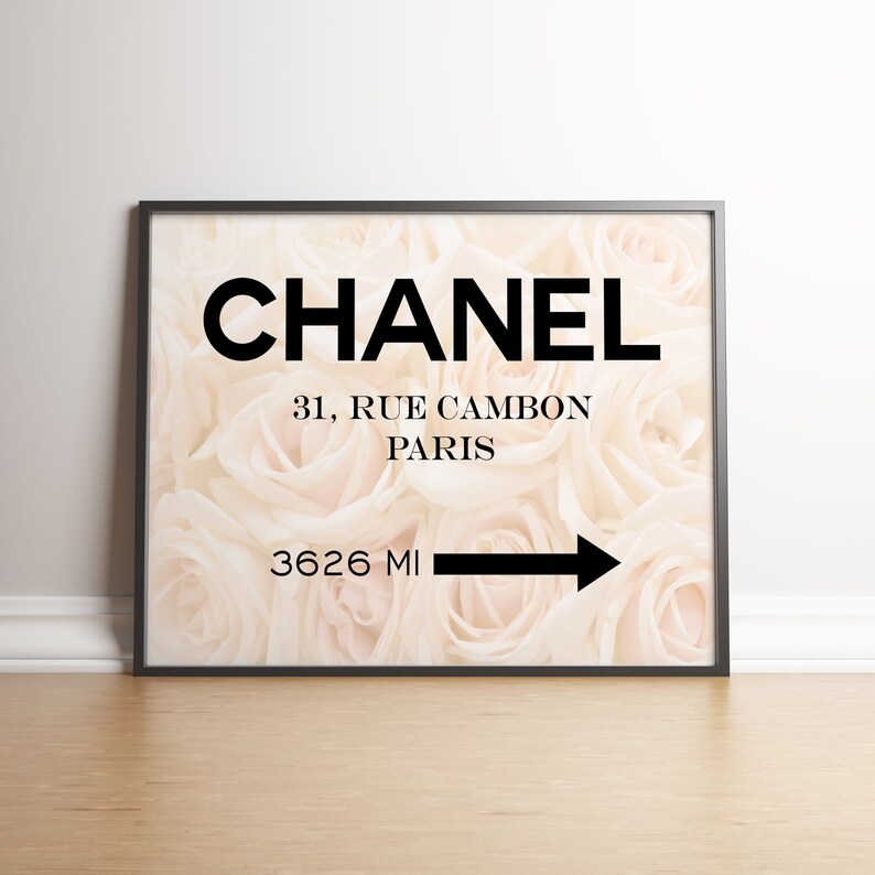 Coco Chanel Decor Wall Artchanel Posterflowers - Chanel Wall Art Coco Chanel Decor Wall Artchanel Posterflowers - Chanel Wall Art