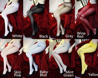 BJD Doll clothes, SD MSD Minifee socks, pantyhoses leggings, silk stockings, 8 colors