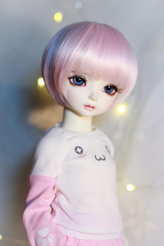 1//3 BJD Smart Doll Flower Dress Gown Purple Outfit for DOD SD DD MSD
