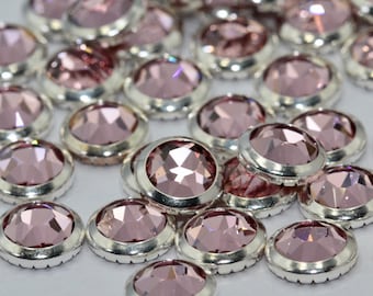 ローズ（209）スワロフスキー2088 XIRIUS 20ssクリスタルフラット