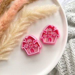 Haunted House Hat Shape Cutter Fall Collection Polymer Clay  Cutter • Fondant Cutter • Cookie Cutter