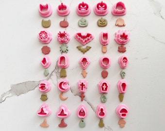 Stud Sized Halloween Shaped Polymer Clay  Cutter for Earrings | Clay Earring Tool