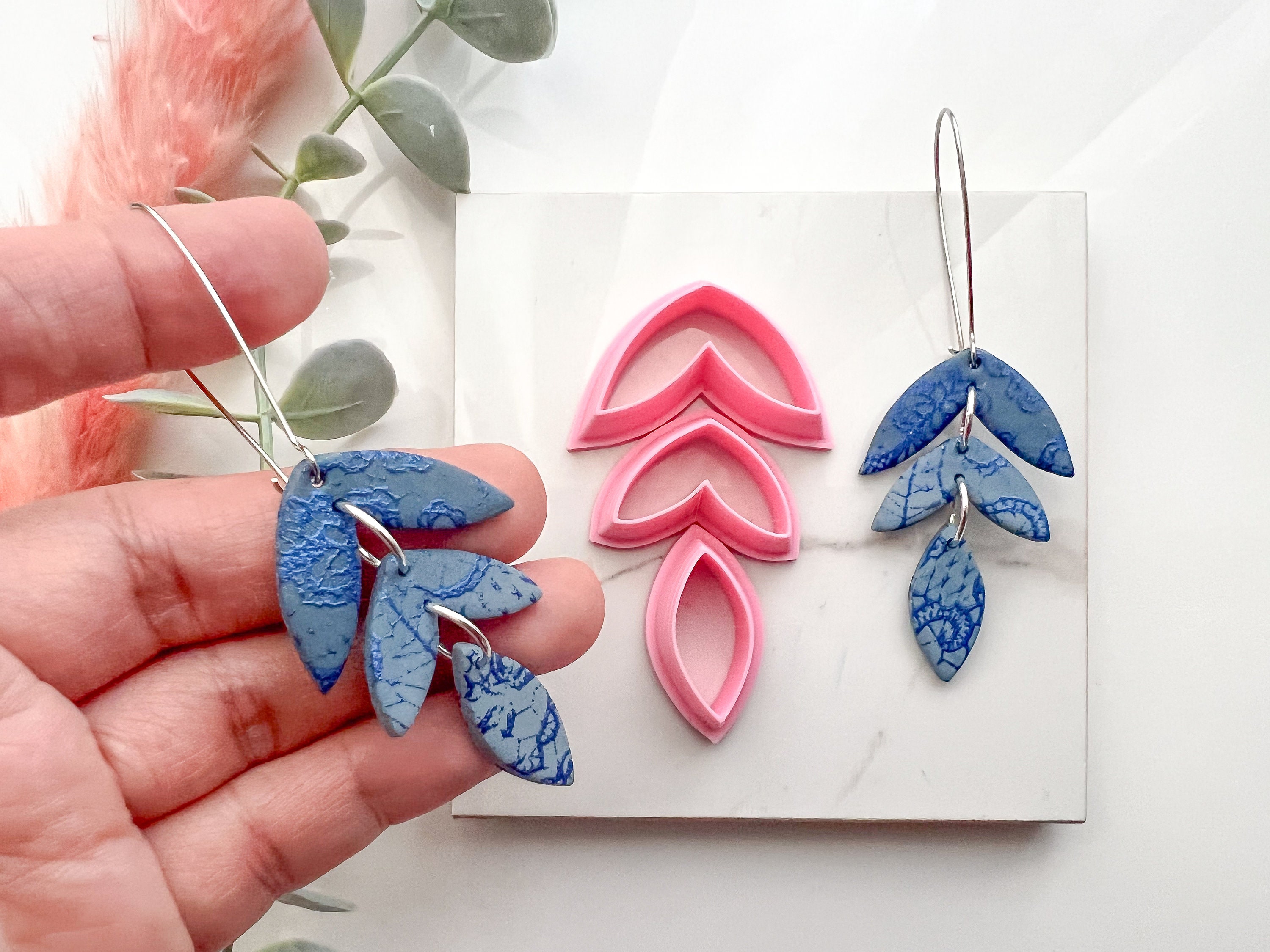 Shape Cuters Leaf Shape Polymer Clay Cutter Set • Fondant Cutter • Cookie Cutter - Etsy