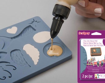 Sculpey® Silicone Bakeable Mold – Whimsy