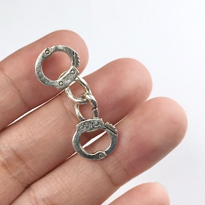 5 Pz Handcuff Charm - Scegli il tuo colore