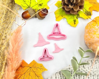 Witch Hat Shape Halloween Polymer Clay Cutter for Earrings | Clay Earring Tool