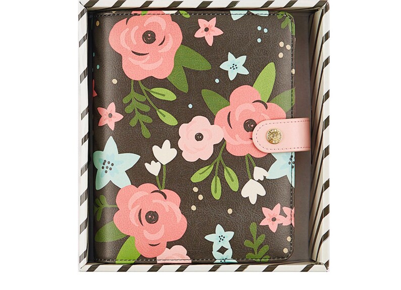 Simple Stories Carpe Diem Black Blossom Personal Planner Boxed Set