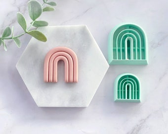 U Shape Polymer Clay Cutter for Earrings | PLA Stamped Clay Tool