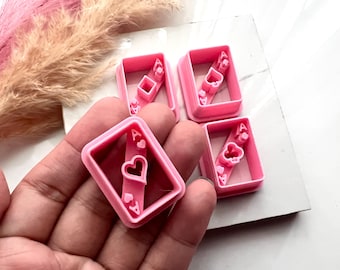Ace Playing Card Polymer Clay Cutter – Fondant, Cookie Cutter