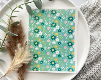 Easter Themed Easter Floral Water Transfer | Magic Transfer | Water Soluble Image Transfer for Polymer Clay