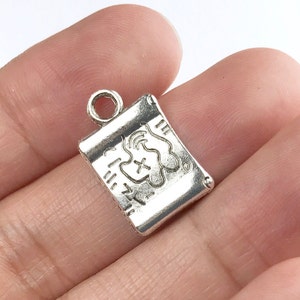 5 Pcs Treasure Map Charm - Choisissez votre couleur