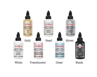 Liquid Sculpey® 2fl oz Liquid Polymer Clay - Choose your colour