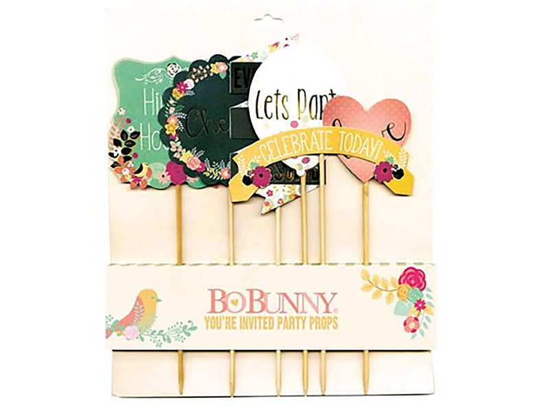 BoBunny You/'re Invited Party Props