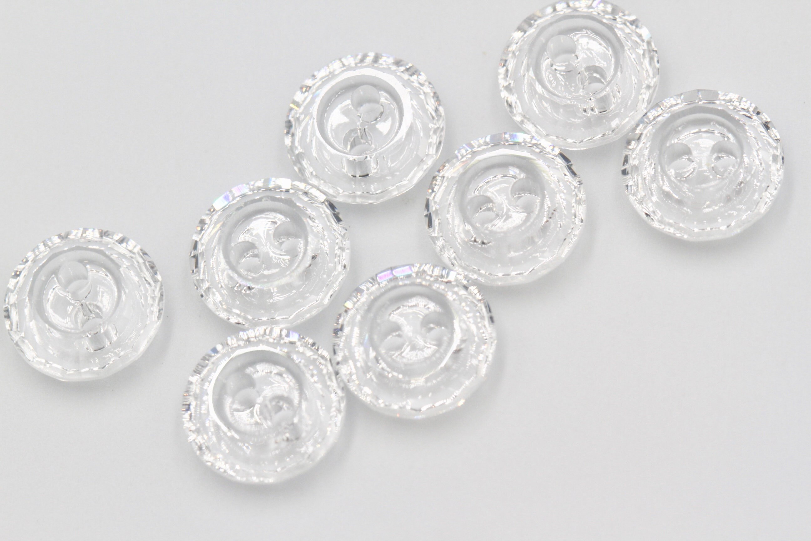 パクウンビン 　SWAROVSKI  訳あり6点　クリスタル　まとめ売り Genuine Swarovski 3122 Button in Crystal - Etsy